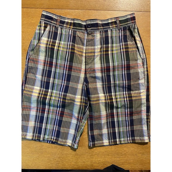 Other - Canterbury Of New Zealand Rugby Chino Shorts Men 33 Multicolored‎ Plaid Outdoors